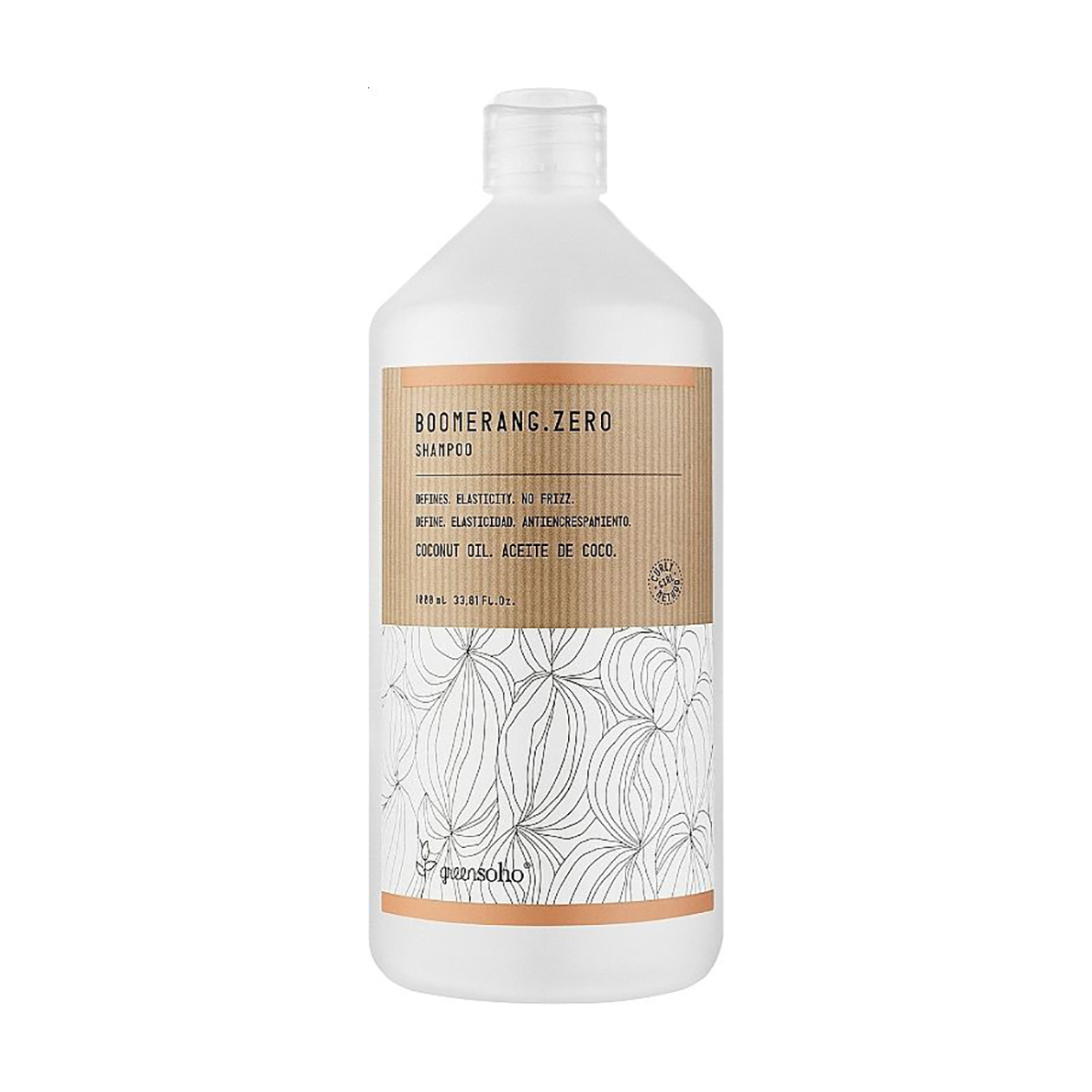 Шампунь GreenSoho Boomerang.Zero Shampoo для хвилястого та кучерявого волосся, 1 л