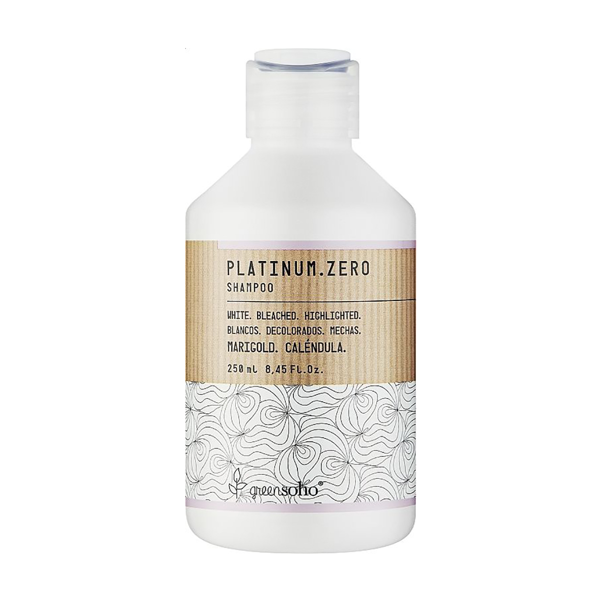 Шампунь GreenSoho Platinum.Zero Shampoo для захисту світлого волосся, 250 мл