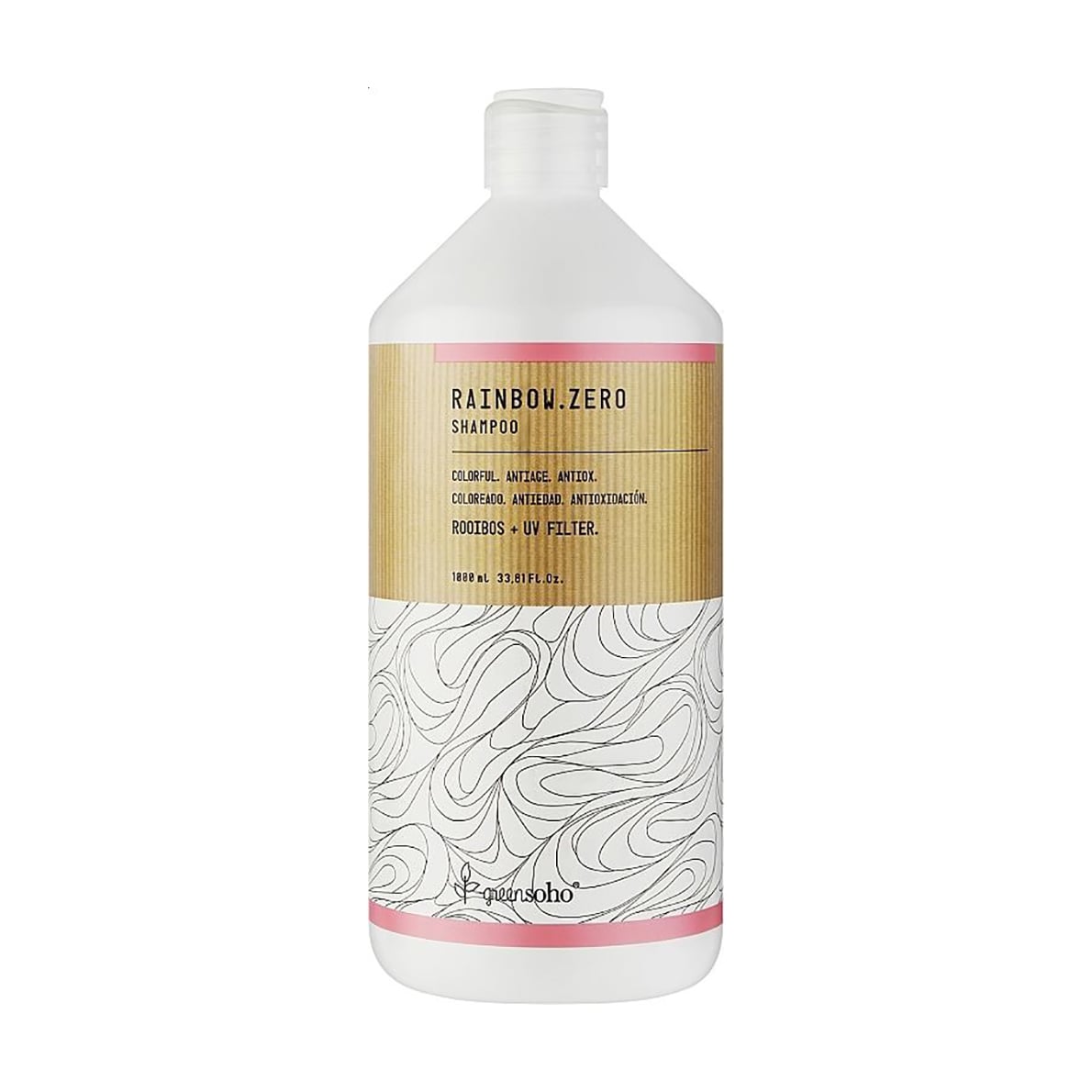 Шампунь GreenSoho Rainbow.Zero Shampoo для фарбованого волосся, 1 л